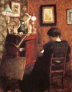 Woman reading Henri Matisse